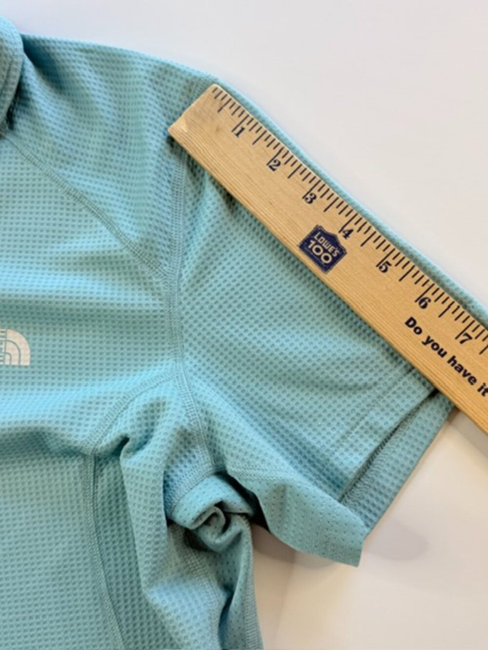 The North Face Vaporwick Cycling Jersey Women Extra Large Teal 1/4 Zip Polyester - Picture 8 of 10